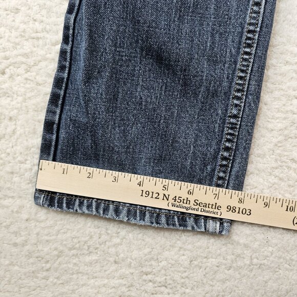 Levi's 505 Jeans Men's 32x30 Blue Denim Relaxed Fit Medium Wash Straight Leg - Picture 11 of 15